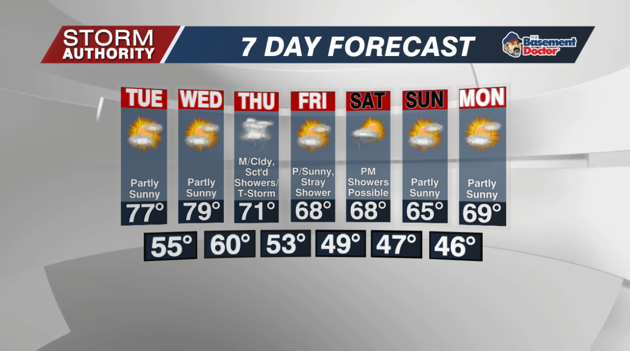 7 Day Forecast